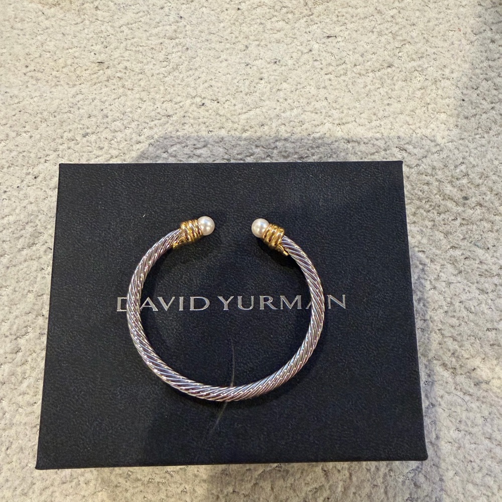 David Yurman Two-Tone Cable Bracelet